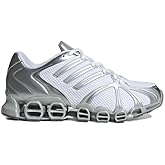 Adidas FTWWHT/SILVMT/MSILVE Women's MEGA GHOSTRIDE W FTWR whiteSilver met./Matte Silver 9 US, 9 Wide