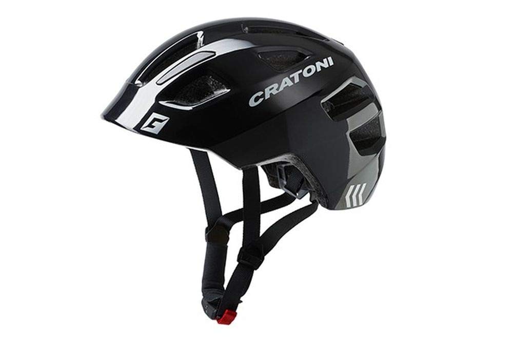 Cratoni Unisex - Adult Maxster Cycling Helmet, Black, One Size
