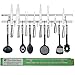 Magnetic Knife Holder for Wall - Stainless Steel Knife Magnetic Strip 24 Inch - Wall Knife Magnet Bar Rack With Hooks