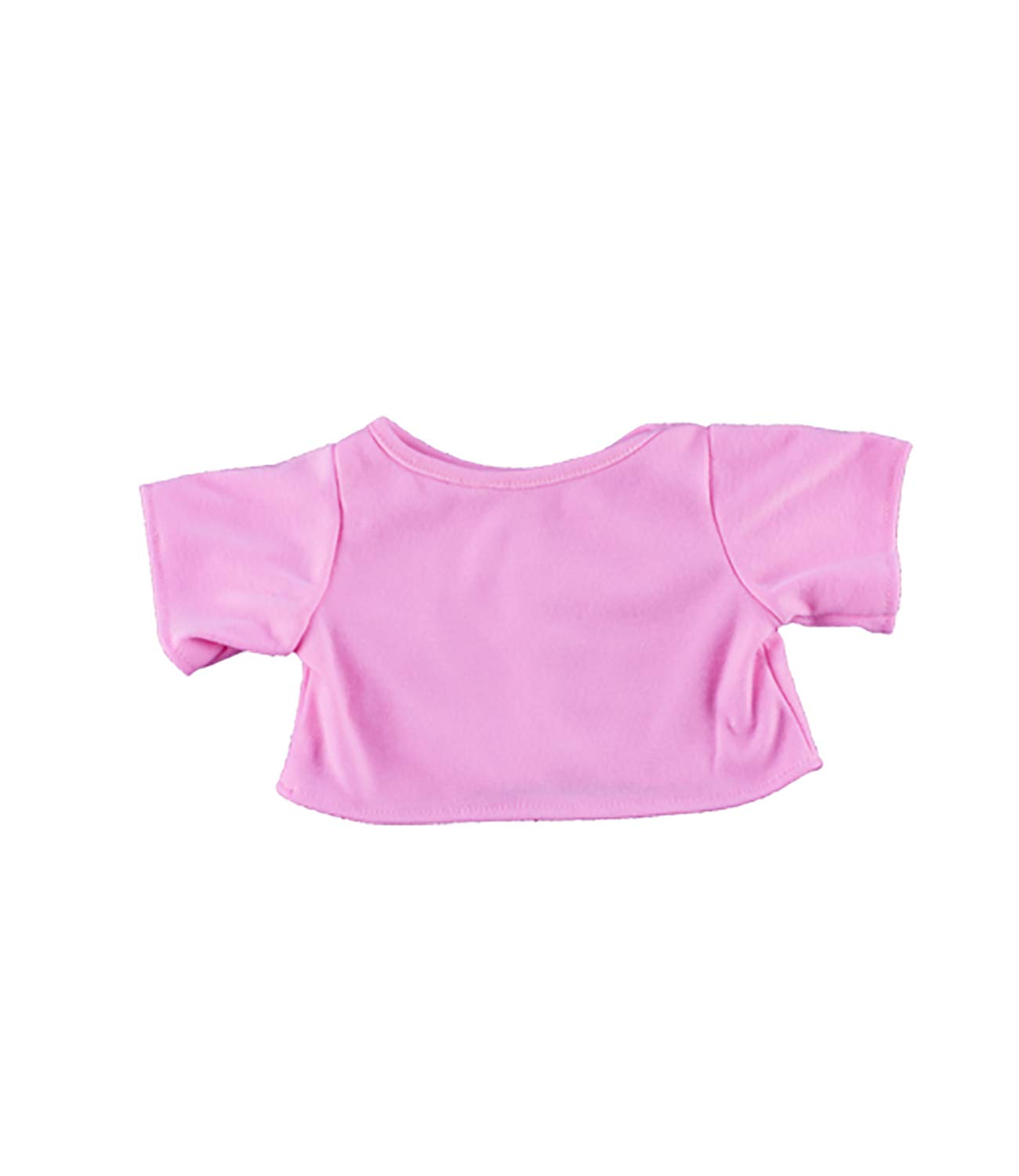PINK T-SHIRT BY TEDDY MOUNTAIN FITS 8" 20CM BUILD A BEAR FACTORY BEARS AND ANIMALS