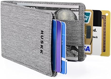 Men Wallet - RFID Minimalist Slim Front Pocket Card Travel Holder