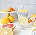 LA JOLIE MUSE Drinking Glasses Clear Water Tumbler, Highball Glassware Set of 4, 17OZ