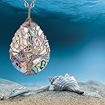 sedmart-Tear-Drop-Abalone-Shell-Pendent-Necklace-Wire-Wrap-Abalone-Shell-Tree-of-Life-Pendant-Necklace-Fashion-Necklace-Jewelry-for-Women-Handmade-Necklace-Mothers-Day-Necklace-for-mom-Jewelry