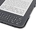 WALNEW Case Cover for Kindle 3 - Ultra Lightweight PU Leather Smartshell Cover for Kindle Keyboard(3rd Generation) Tablet, Light Blue