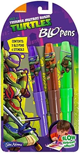 Mini Pack Teenage Mutant Ninja Turtles Blow Blo Pens Ages 4+
