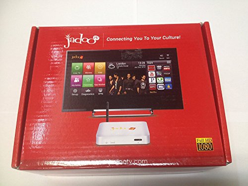 Jadoo TV 4 IPTV HD 1080p Hindi Indian Bangladesh Pakistani Media Box by JADOO