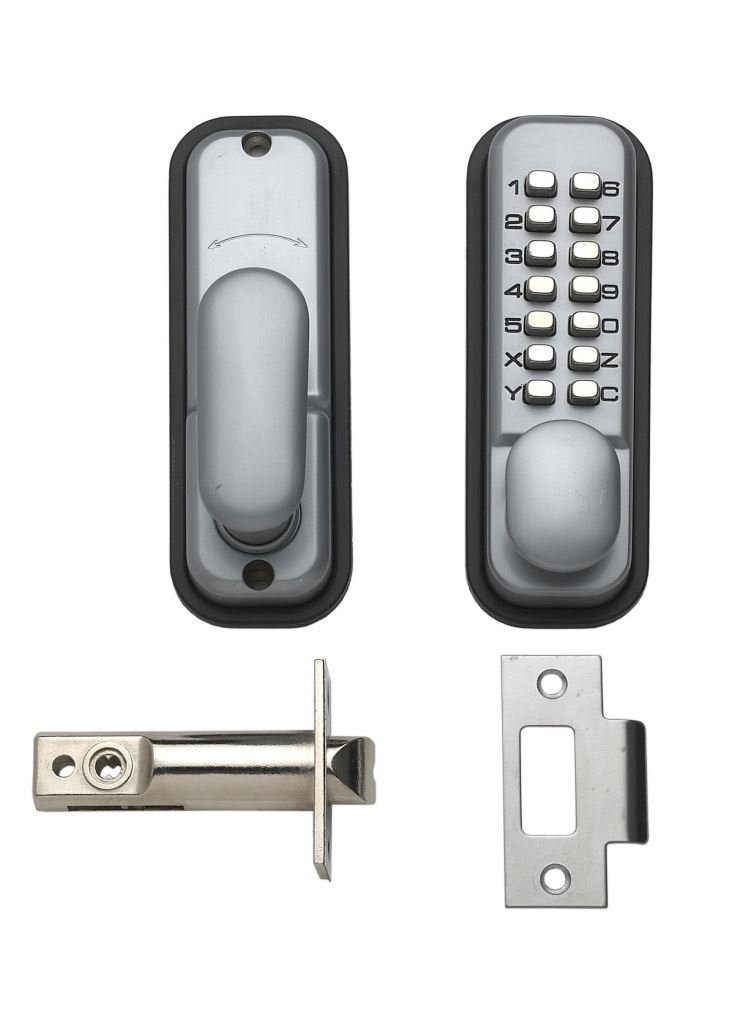 Briton Push Button Mechanical Digital Door Lock With Code Buttons In