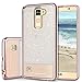 Phone Case for LG Stylo 2 Plus, LG Stylus 2 Case, LG Stylo 2 Case, BENTOBEN Shockproof Ultra Slim Dual Layer Hybrid Bling Glitter Case Cover for LG Stylo 2 Plus/LG Stylo 2 / Stylo 2V Cute Rose Gold