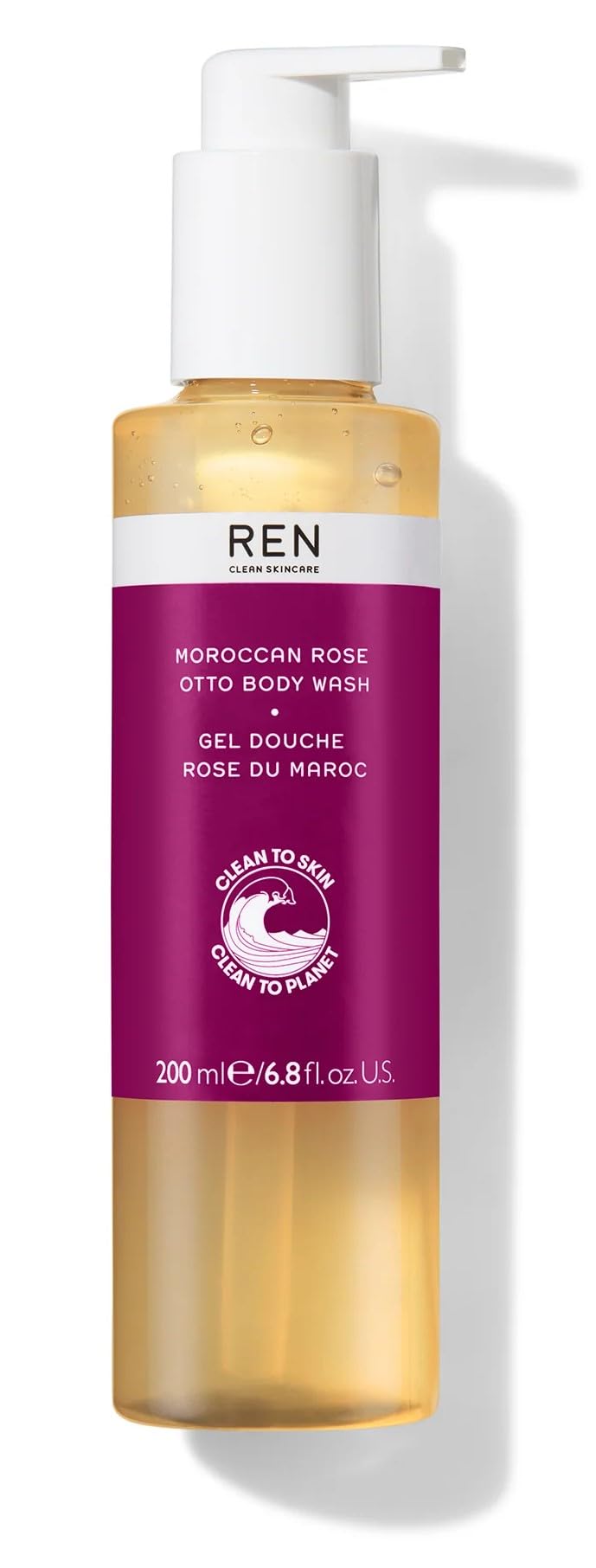 REN CLEAN SKINCARE Moroccan Rose Otto Body Wash 200 ml