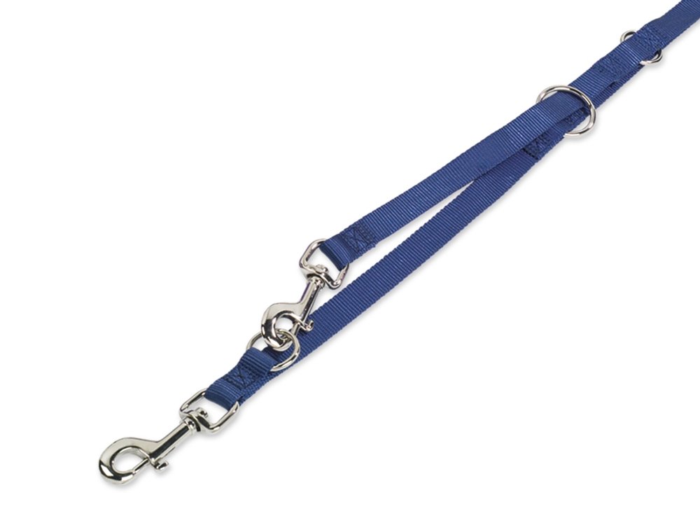 Nobby Classic Dogs Training Leash, 2 m Length x 10 mm Width, Blue