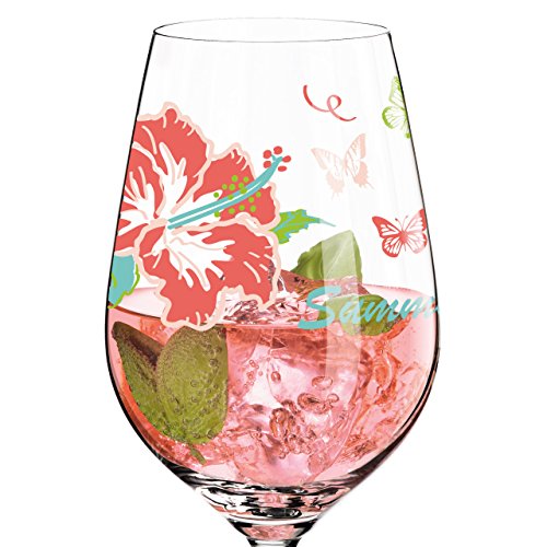 RITZENHOFF Aperitivo Rosato Aperitifglas von Michaela Koch, aus Kristallglas, 600 ml, mit trendigen Dekoren – Bild 4