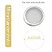 Stainless Steel Sprouting Lids for Wide Mouth Mason Jars - Strainer Lid for Canning Jars and Seed Sprouting Screen