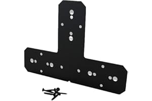 OZCO BUILDING PRODUCTS OZCO 51767 Ironwood 4-inch T-Tie Plate Connector, (1 per Pack)