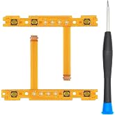 SL SR Button Ribbon Cable for Nintendo Switch Joy-Con by MMOBIEL &ndash; 2 Pcs Flex Key Replacement with Y-Screwdriver &ndash; Left and Right Controller Repair Kit