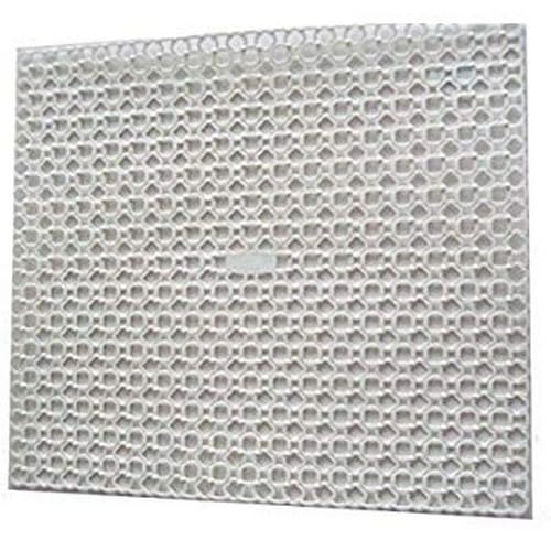 Whitefurze Drainer Mat, Plastic, Cream