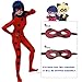 KINOMOTO Kids Girls Cosplay Costume Halloween Party Jumpsuit Outfit (Child S, Red)