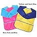 WXBOOM 4Pcs Kids Waterproof Art Smock Children's Art Aprons Long Sleeve with 3 Pockets
