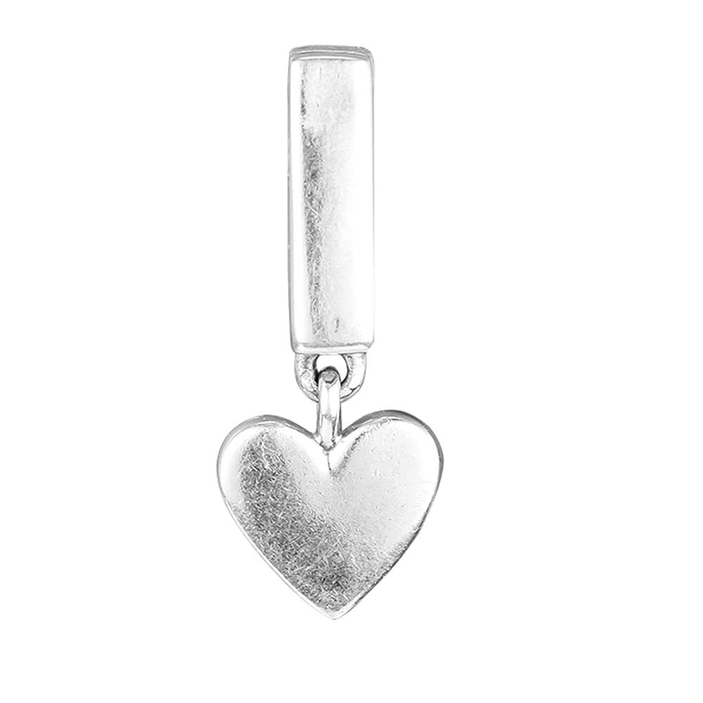 PANDOCCI 2018 Autumn Reflexions Floating Heart Clip Bead 925 Silver DIY Fits for Original Pandora Bracelets Charm Fashion Jewelry