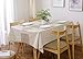 LEEVAN Heavy Vinyl Tablecloth Rectangle 54x84 Inch PVC Table Cover with Flannel Backing Wipe Clean Table Cloths Waterproof Oil-Proof for Kitchen and Dining Room-Geometry