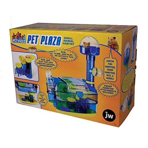 JW Pet Company Petville Habitats Plaza Small Animal Habitat - Thumbnail 4