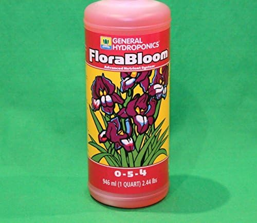 General Hydroponics FloraBloom 1 Quart qt 32oz - flora bloom flower nutrient gh