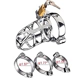 Tooluu Cock Cage Chastity Device for Male Penis Exercise, with 3 Different Size 1.57