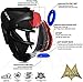 RDX Boxing Headgear MMA Muay Thai, Removable Face Grill, Head Gear for Sparring Grappling Martial Arts Kickboxing Taekwondo Karate BJJ Training