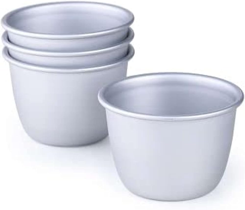 lakeland Mini Pudding Basins 209ml Set of 4 – Even Heat Distribution