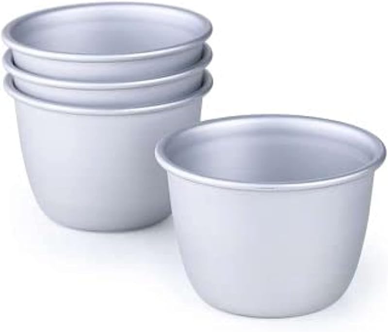 lakeland Mini Pudding Basins 209ml Set of 4 – Even Heat Distribution