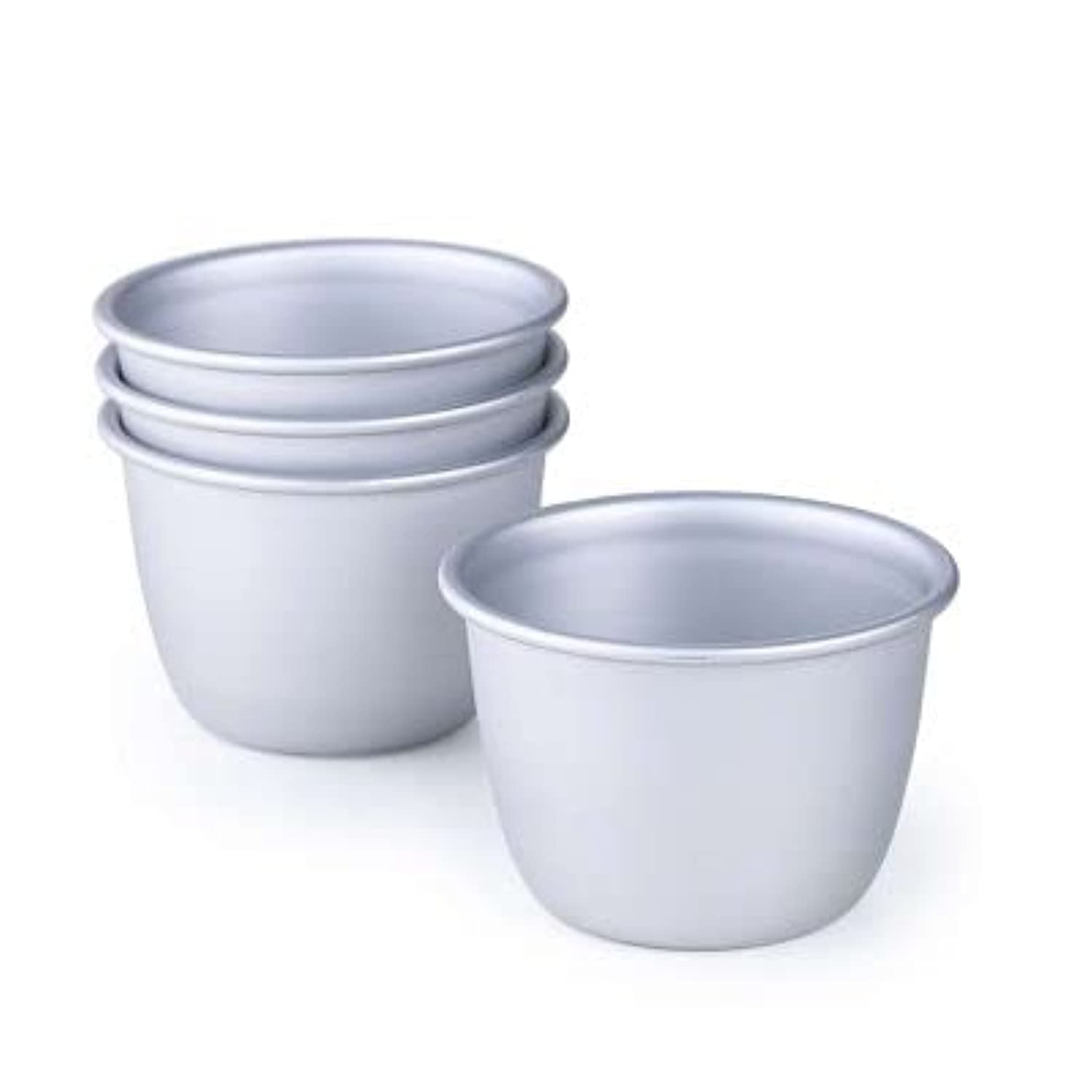lakeland Mini Pudding Basins 209ml Set of 4 – Even Heat Distribution Perfect For Steamed Puds