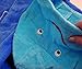 TOKYO-T Kids Hooded Beach Bath Towel Animal Poncho Dolphin 350GSM