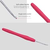 SUVSOON 3.0mm Ergonomic Soft Handle Crochet Hook Set Lightweight view 3