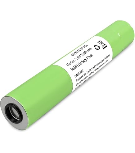 2-Pack 3.6V 2000mAh Ni-Cd Rechargeable Flashlight Batteries – Compatible With Streamlight Stinger, PolyStinger, Pelican M9 & More | Direct Replacement For 75175, 75375 - View #12