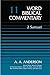 Word Biblical Commentary Vol. 11, 2 Samuel (anderson), 342pp