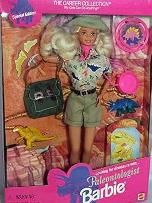 barbie paleontologist doll
