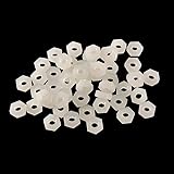 uxcell M2.5x2 Female-Female Hex Nylon PCB