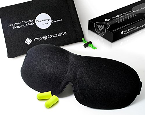 Magnetic therapy sleeping mask with earplugs and beauty…