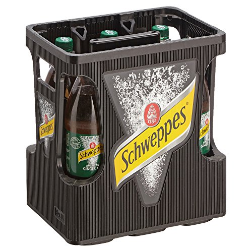 Schweppes American Ginger Ale MEHRWEG,(6 x 1 l)