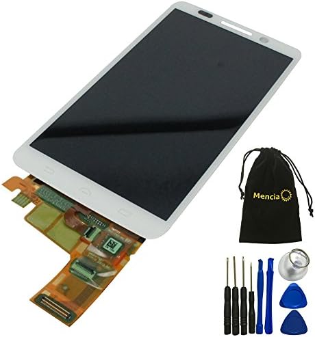 Mencia LCD Display Touch Screen Digitizer Front Assembly Replacement Part For Motorola Droid Mini XT1030 White With Tool Kid