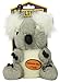 Multipet Look Who's Talking Koala Bear Battery Operated Talking Dog Toy, All Breed Sizes