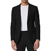 Mens Suit Slim Fit 2 Piece Tuxedo Suits for Men Dress Blazer Jacket Pants Tie Set Prom Homecoming Wedding Outfit