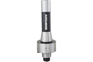 Accusize Industrial Tools Arbor: 1 Inch, Range: 2-1/4 Inch to 2-3/4 Inch, R8 Shank Shell Face Mill Arbor Adapter Holder for B