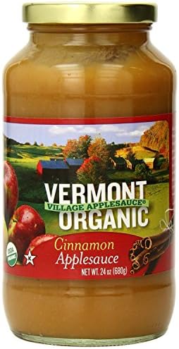 Organic Cinnamon Apple Sauce 24 Ounces (Case of 6)
