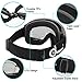 Odoland 2 Pack Ski Goggles for Adult and Youth, Anti-Fog and UV Protection Snow Goggles Compatible for Ski Helmet
