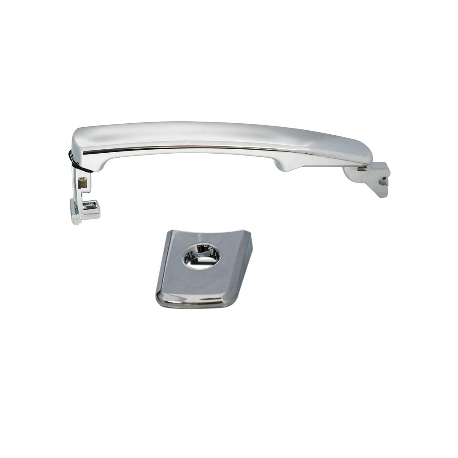 DEAL New 1pc Front Driver Left Side Chrome Exterior Door