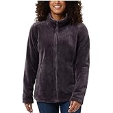 32 Degrees Women's Plush Faux Fur Jacket – Full Zip, Soft & Cozy