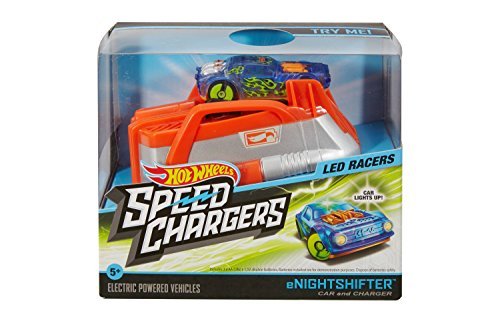 Hot Wheels Speed Chargers LED Racers eNightshifer - Car and Charger