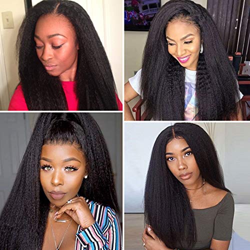 FELICIA-13-X4-Black-Lace-Front-Wig-Kinky-Straight-Natural-Hairline-Heat-Resistant-Glueless-Synthetic-Lace-Wigs-is-Suitable-For-Black-Women-Density-180-wig-24-inches