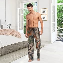 Ollabaky Men's Pajama Pants Camo Vintage Pjs