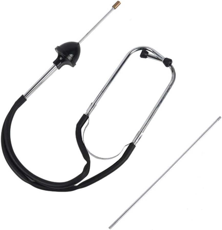 JUHUIZHE Engine Diagnostic Tool, Universal Car Cylinder Stethoscope Diagnostic Tool Engine Cylinder Noise Tester Detector Auto Abnormal Sound Diagnostic Device